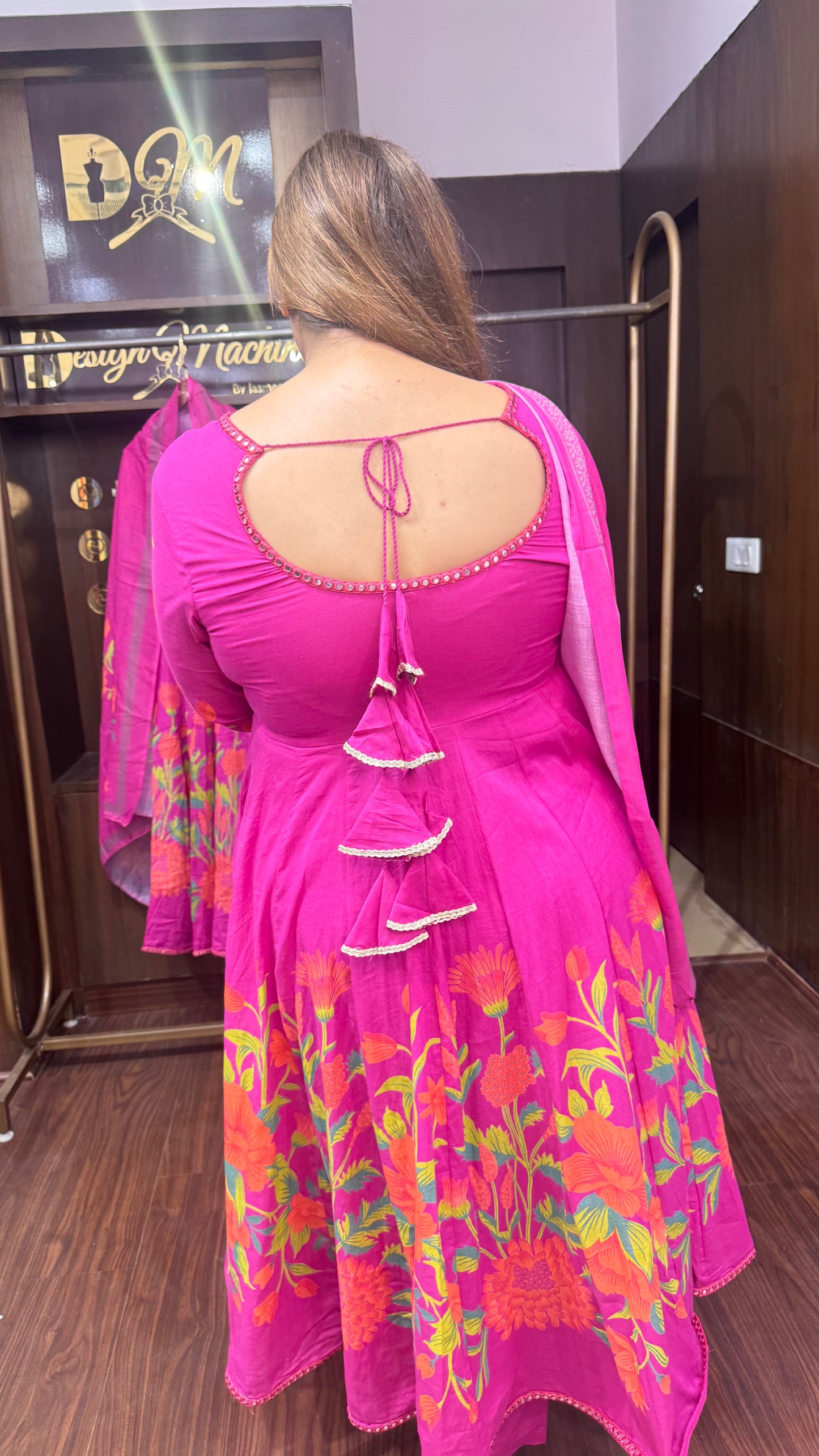 Orniva (Cotton Anarkali)