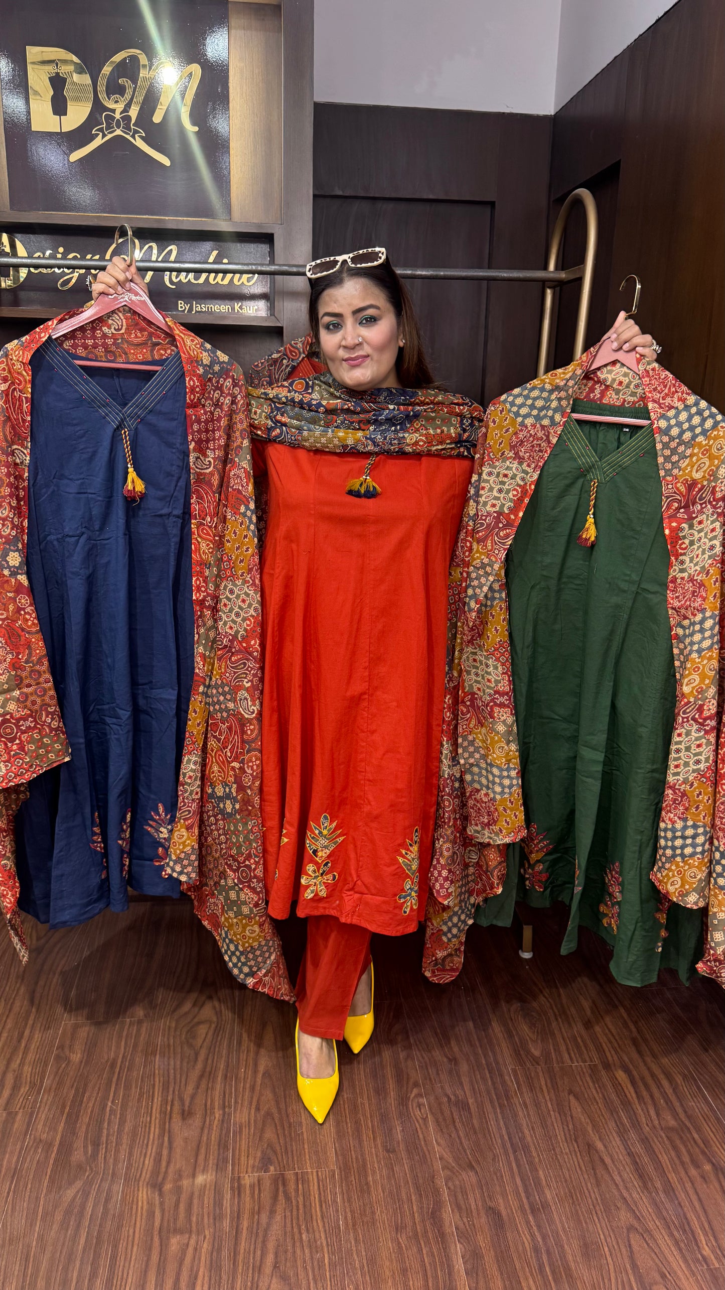 Azirra (Cotton Anarkali)