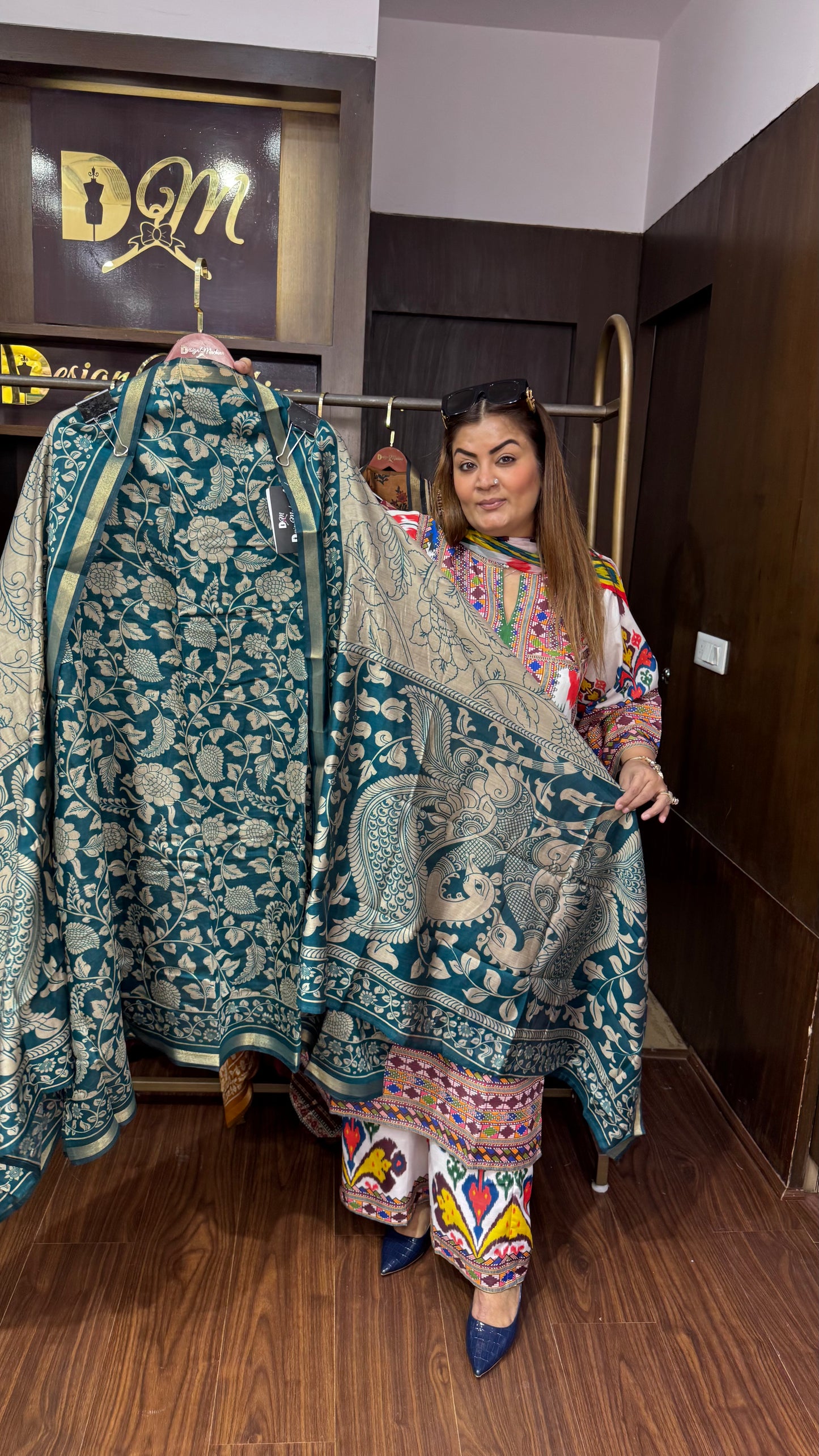 Elzelle (Malmal Cotton Unstitch Suit)