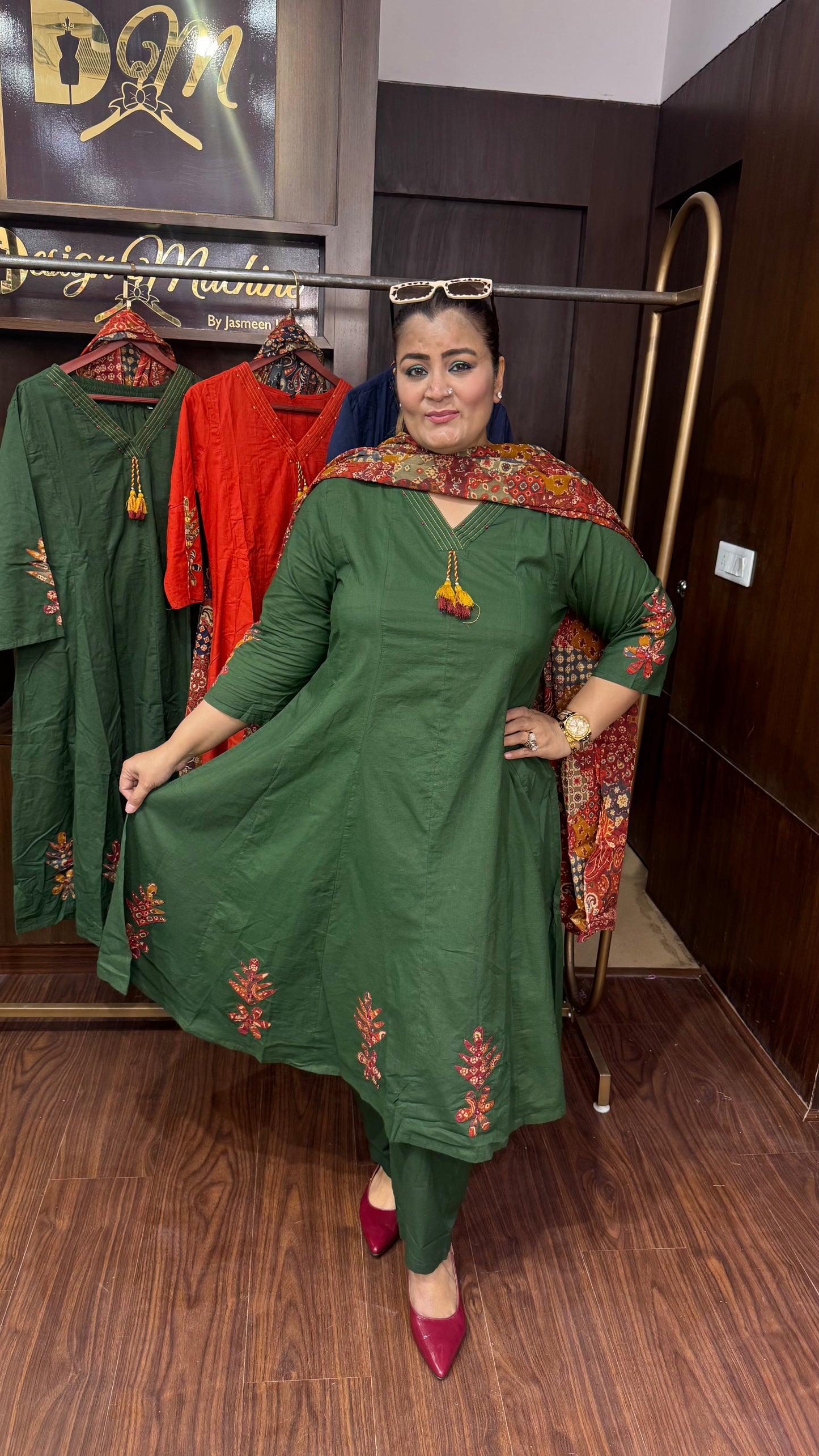 Azirra (Cotton Anarkali)