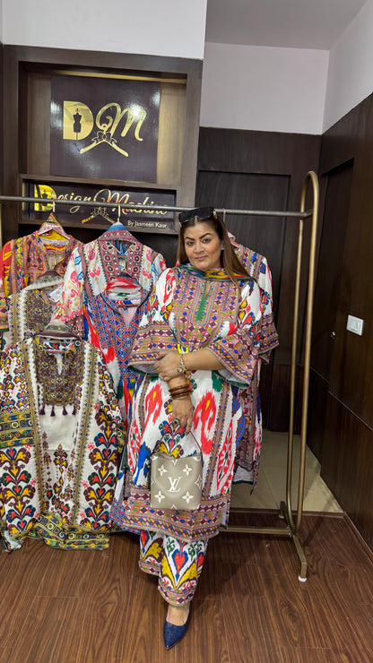 Esha (Cotton Suit With Georgette Dupatta)