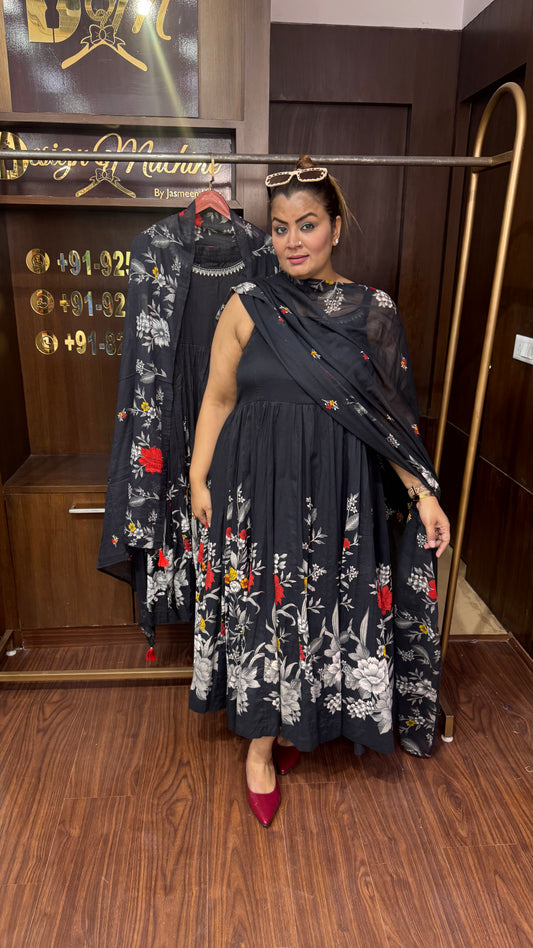 Zanviera (Cotton Anarkali)