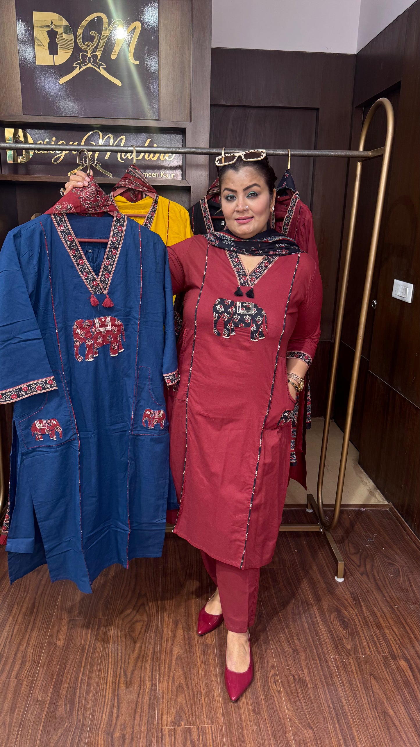 Ryvella Cotton Suit