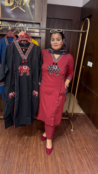 Ryvella Cotton Suit