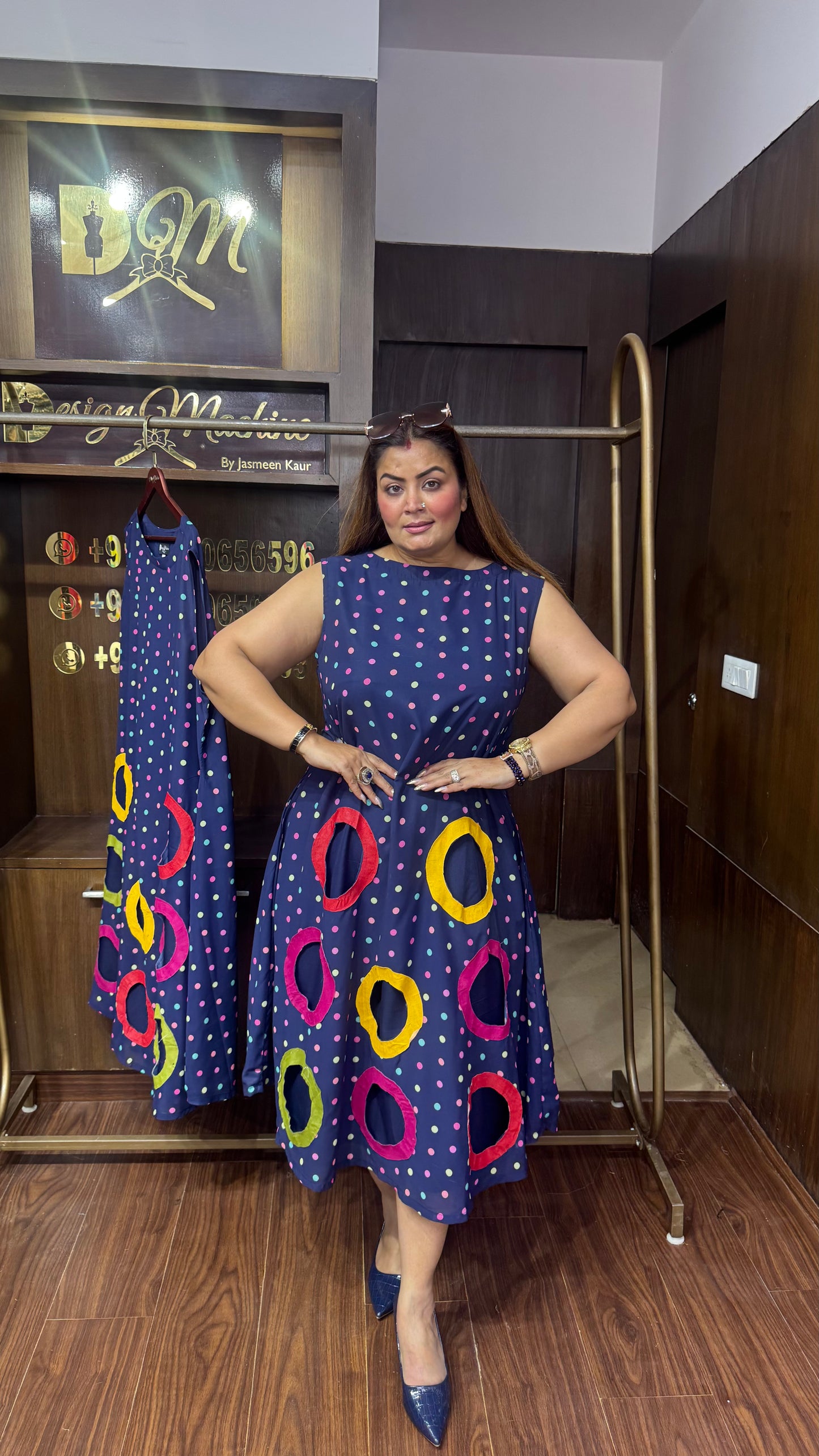 Elara Georgette Dress