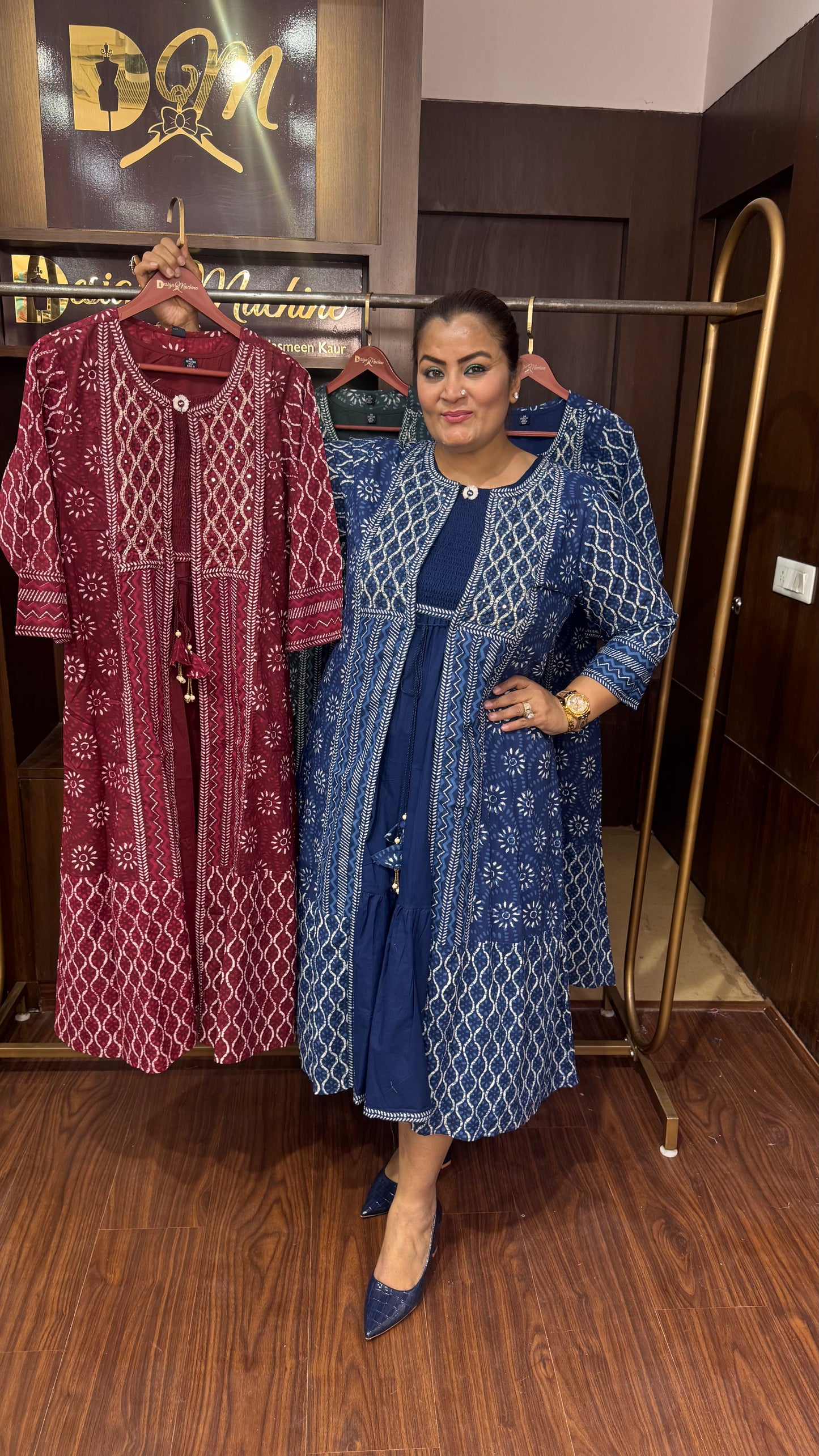 Nyrovia Cotton 2 Piece Dress