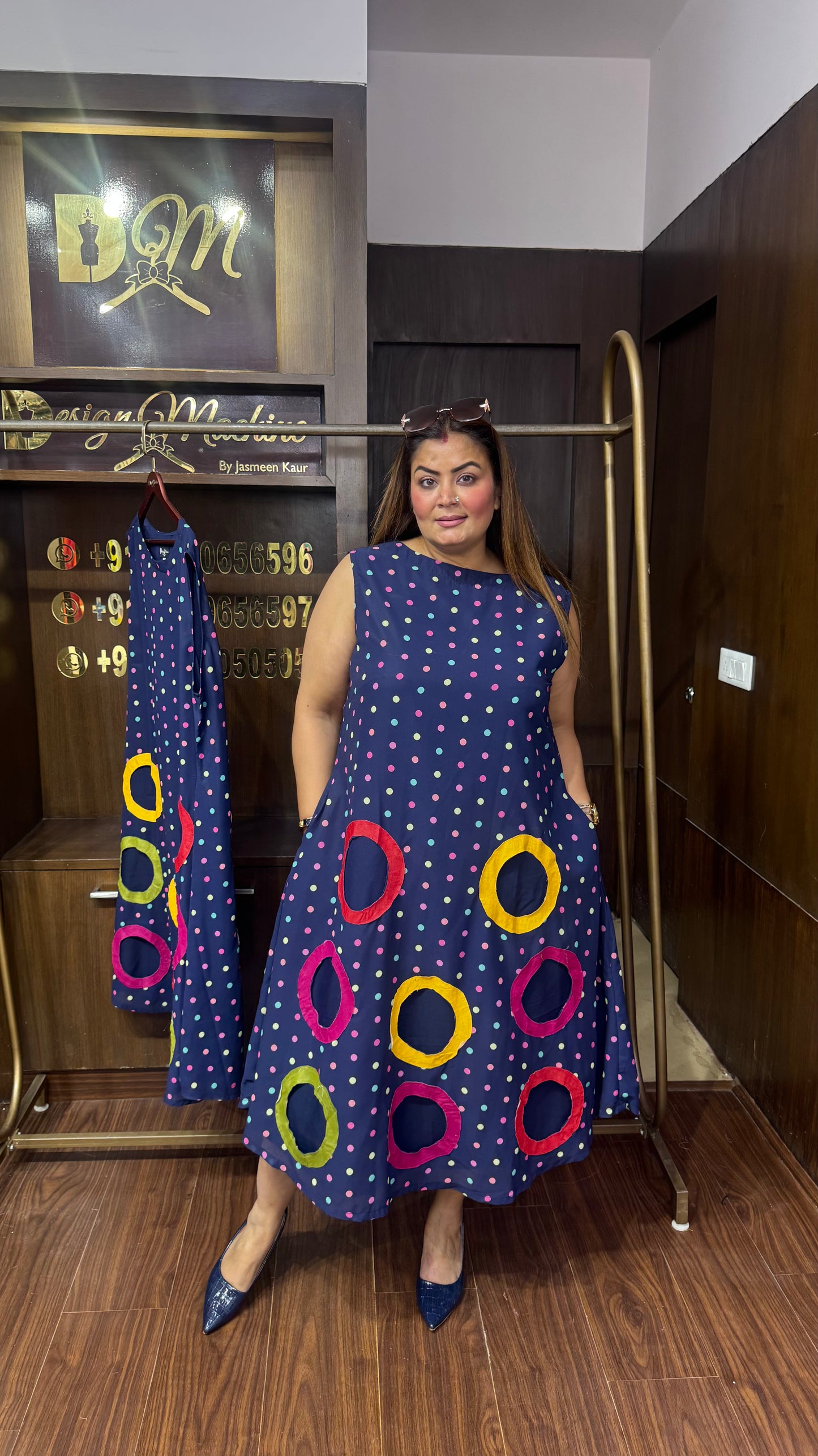 Elara Georgette Dress