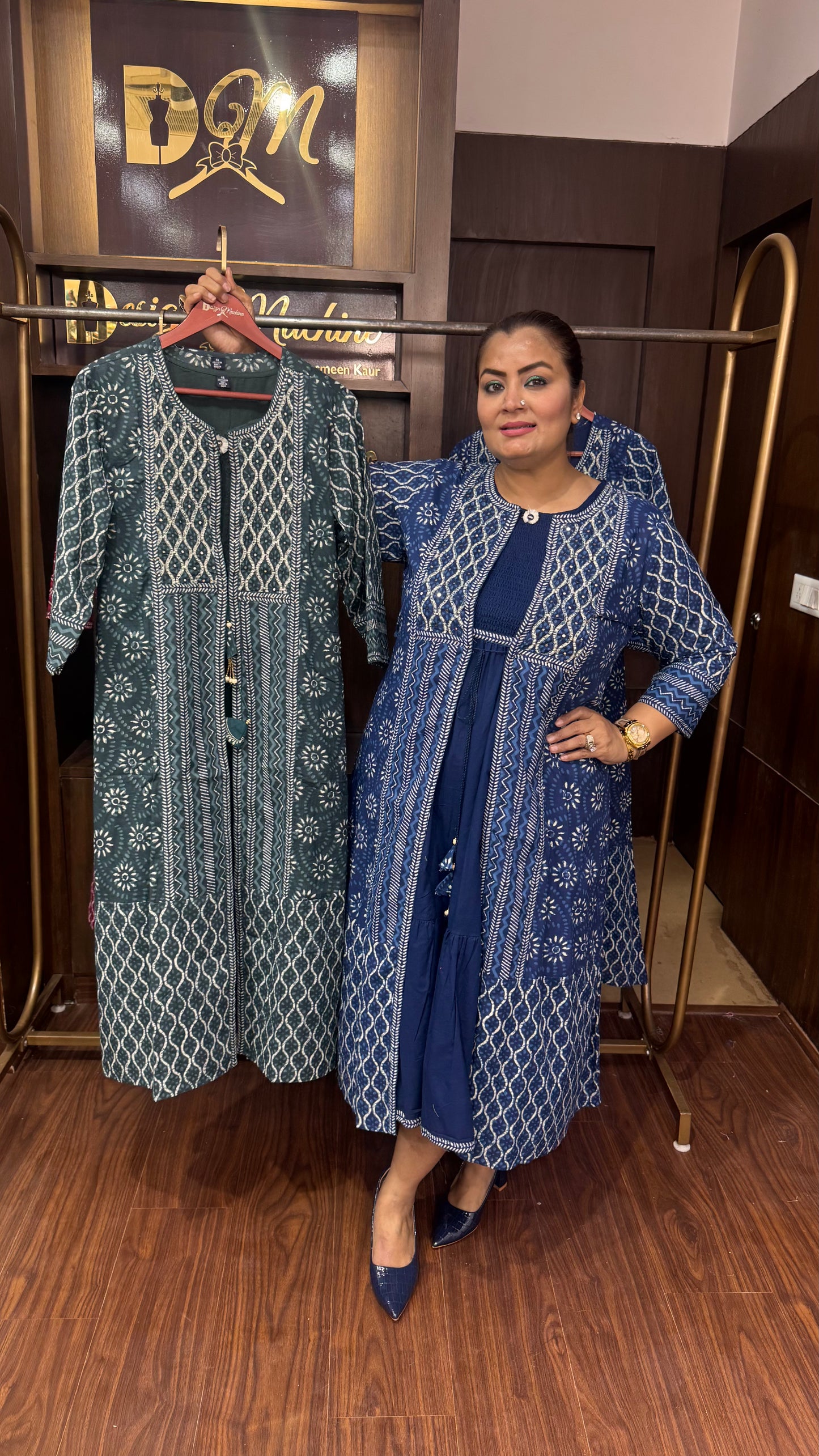 Nyrovia Cotton 2 Piece Dress