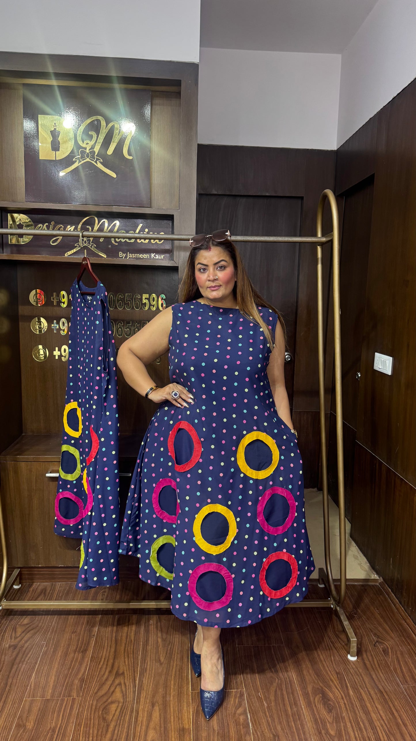 Elara Georgette Dress