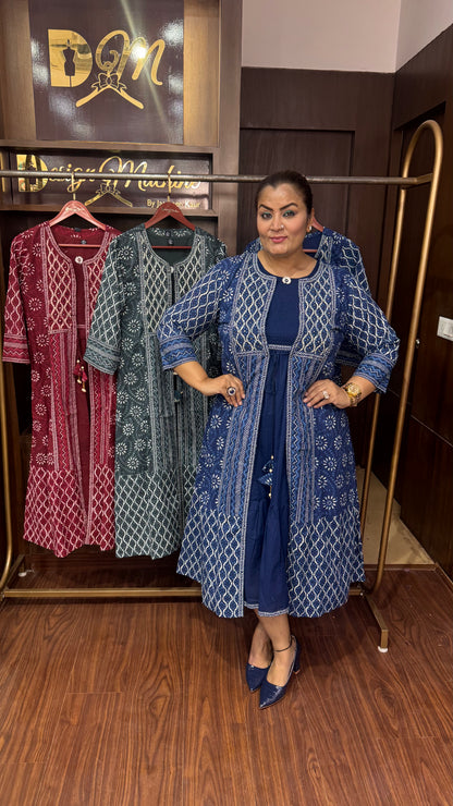 Nyrovia Cotton 2 Piece Dress