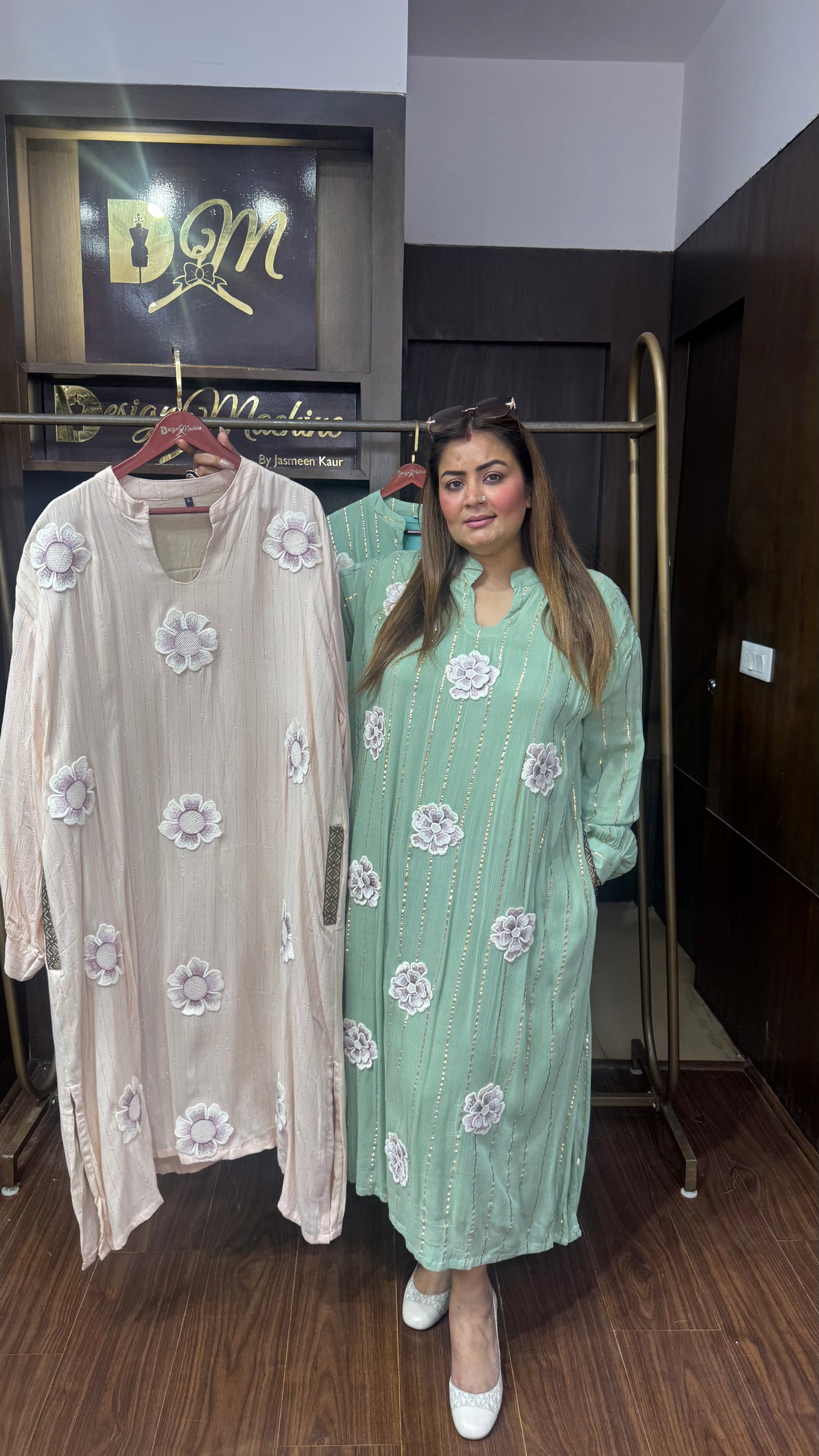 Noor Malmal Cotton Dress