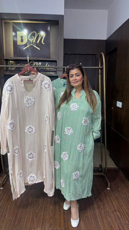 Noor Malmal Cotton Dress