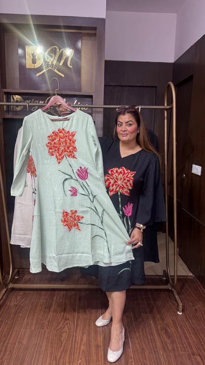 Eloria Imported Crepe Dress
