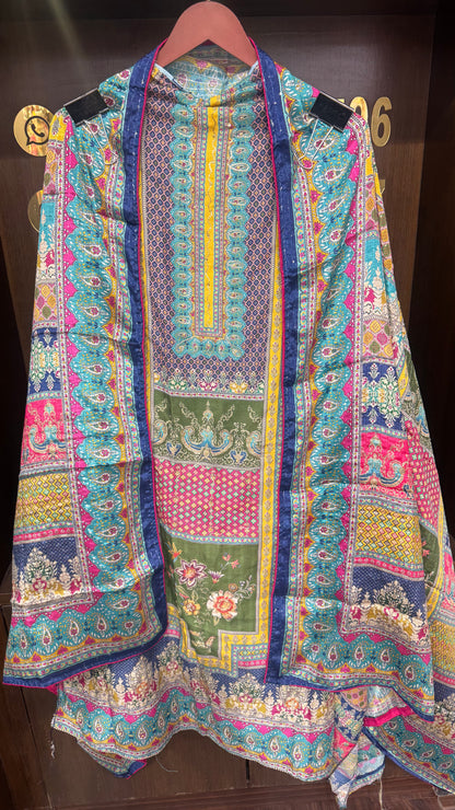 Avelora (Semi Masleen Unstitch Suit)