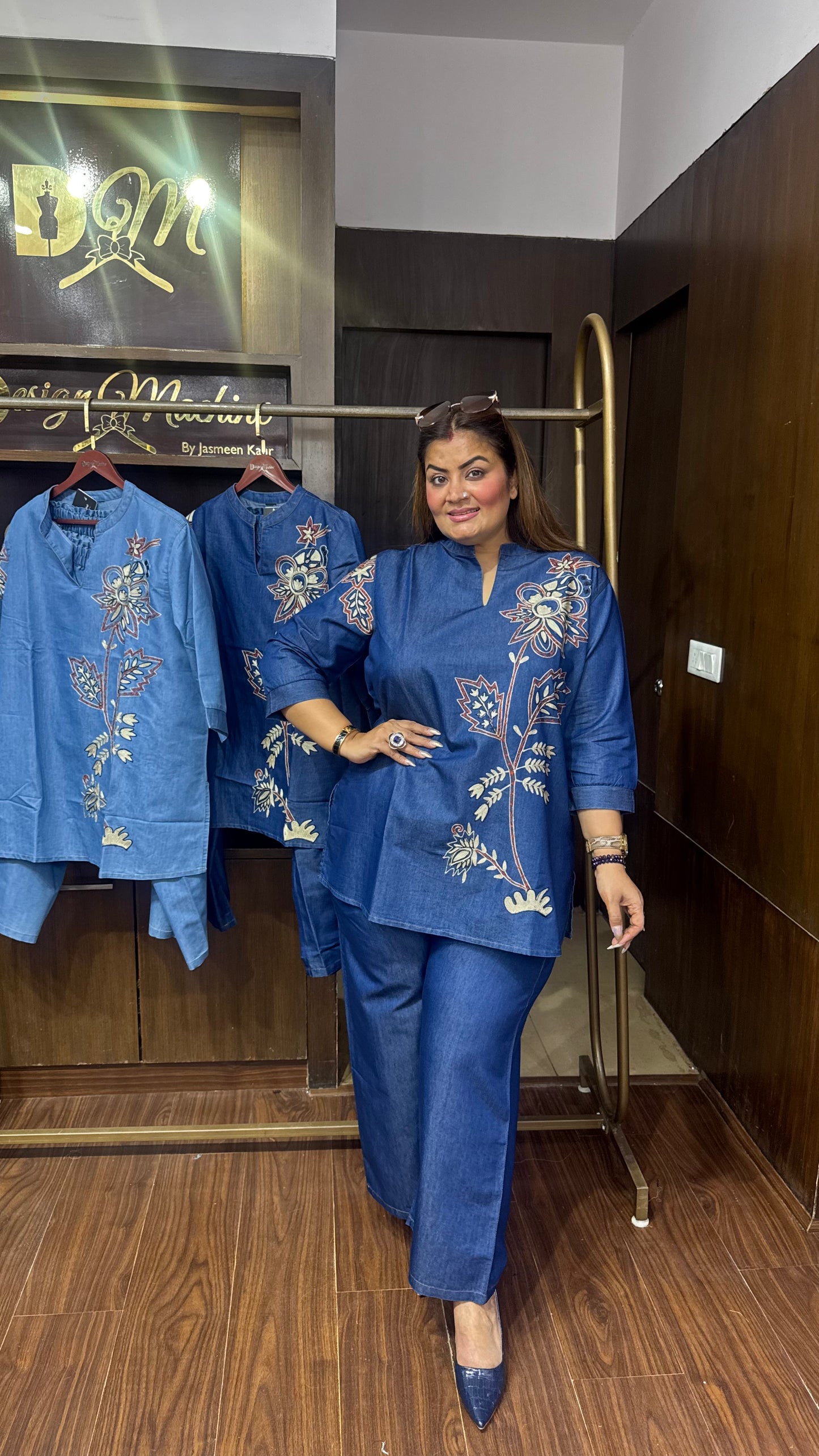 Elara Denim Cordset