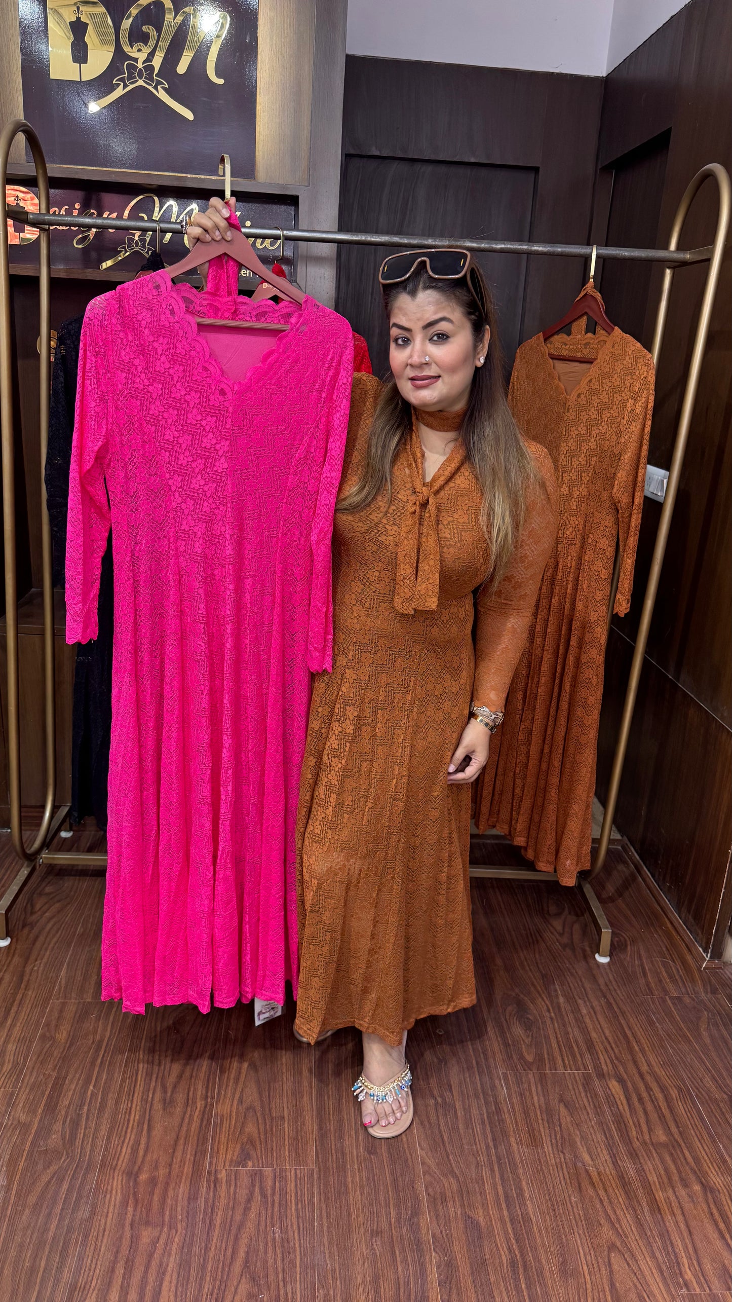 Zyravia (Imported Fabric Dress)