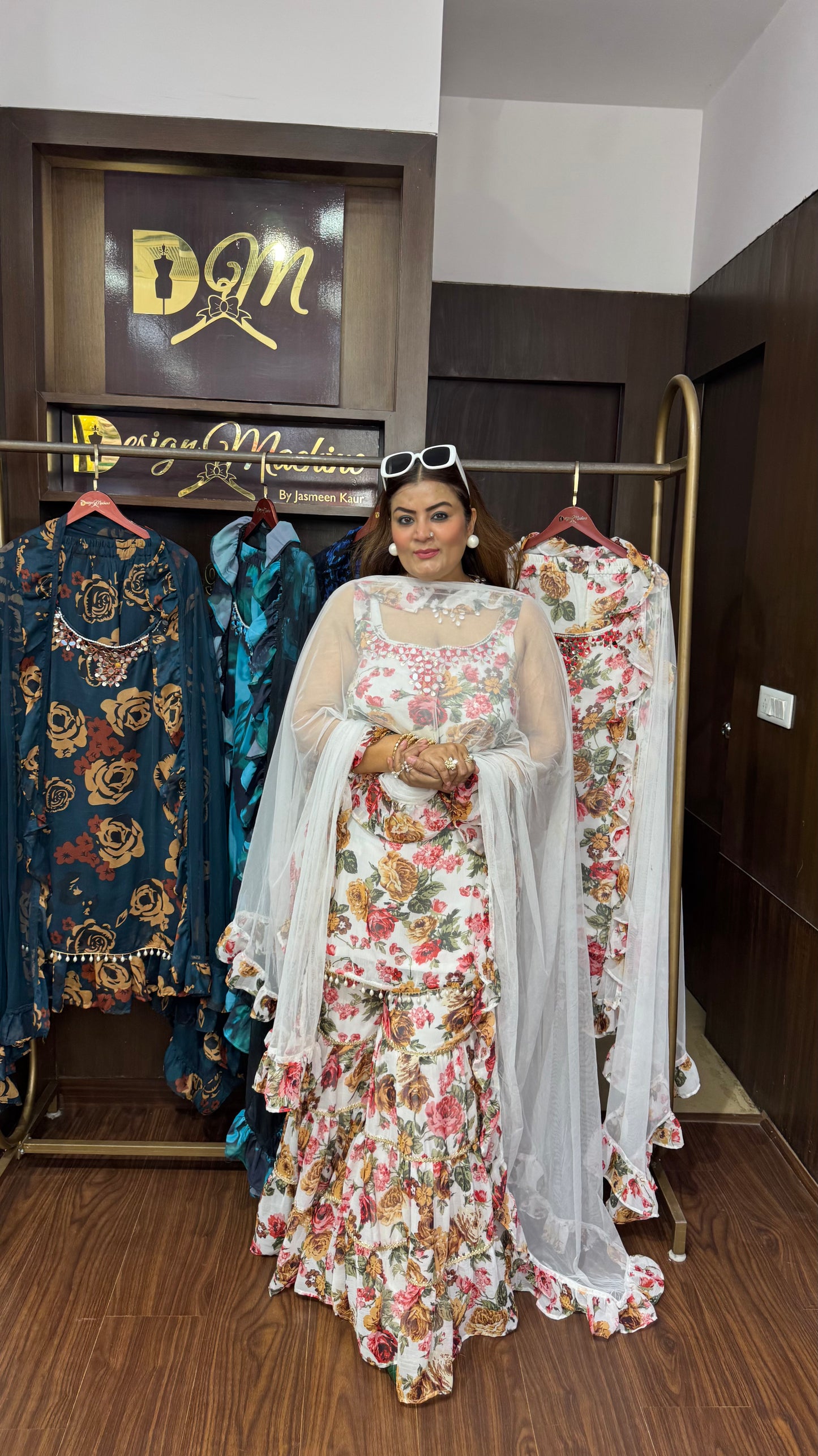 Pure Shifon (Sharara Suit)