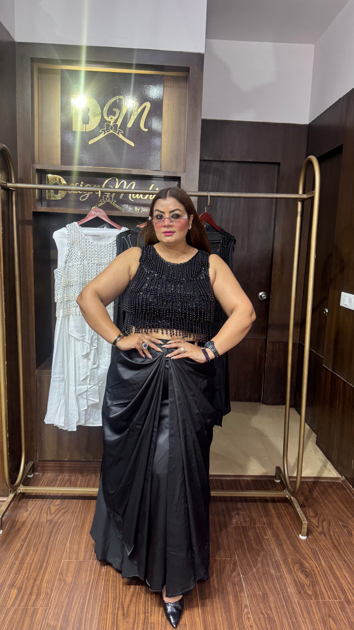 Zeloria Imported Indo-Western Dress