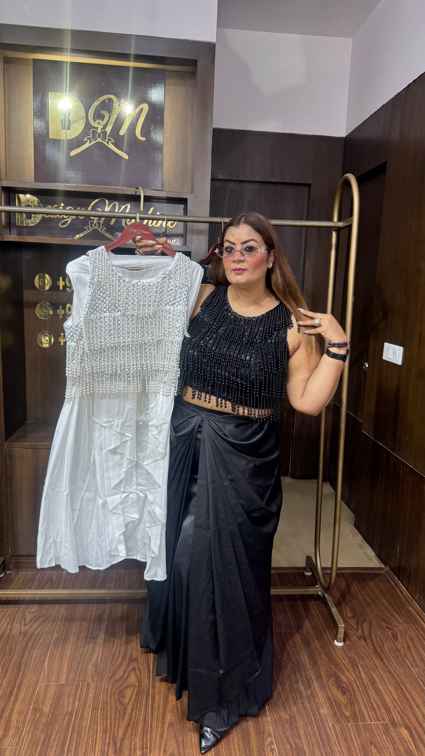 Zeloria Imported Indo-Western Dress
