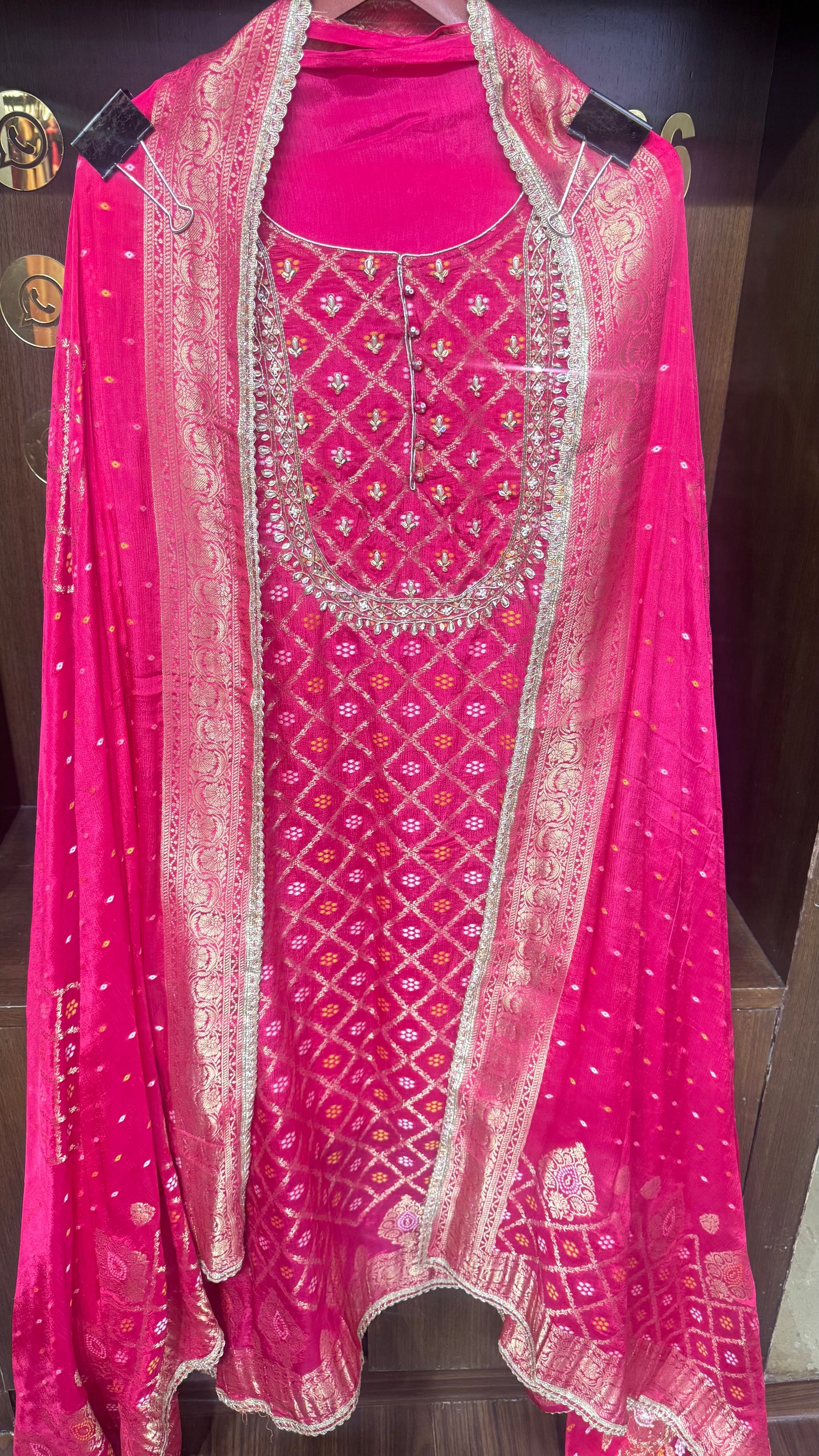 Banarika Pure Banarasi Unstitched Suit