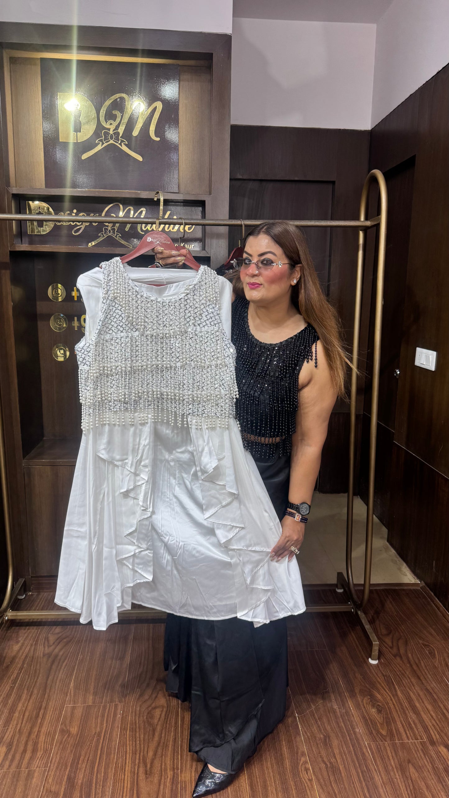 Zeloria Imported Indo-Western Dress