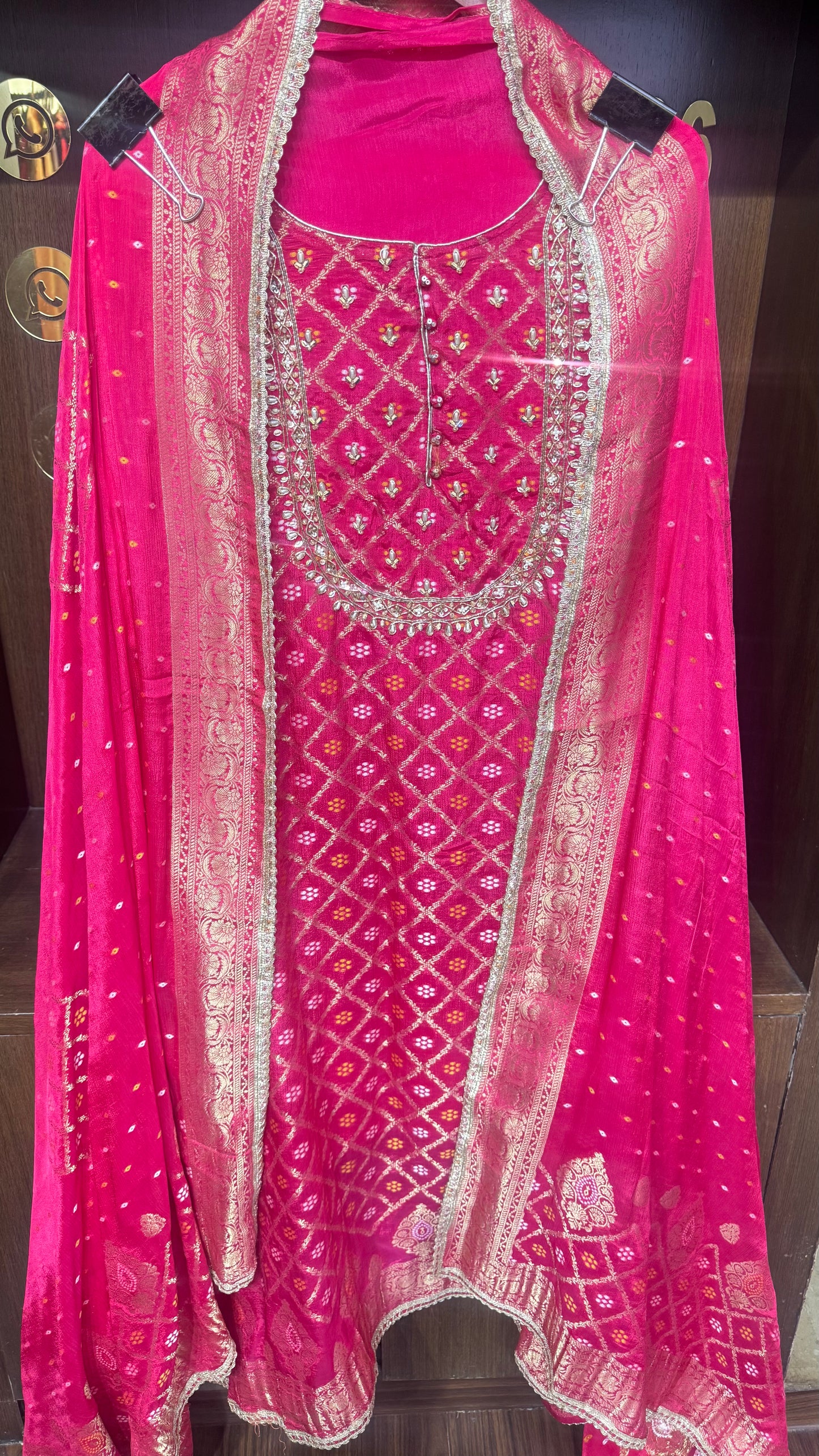 Banarika Pure Banarasi Unstitched Suit