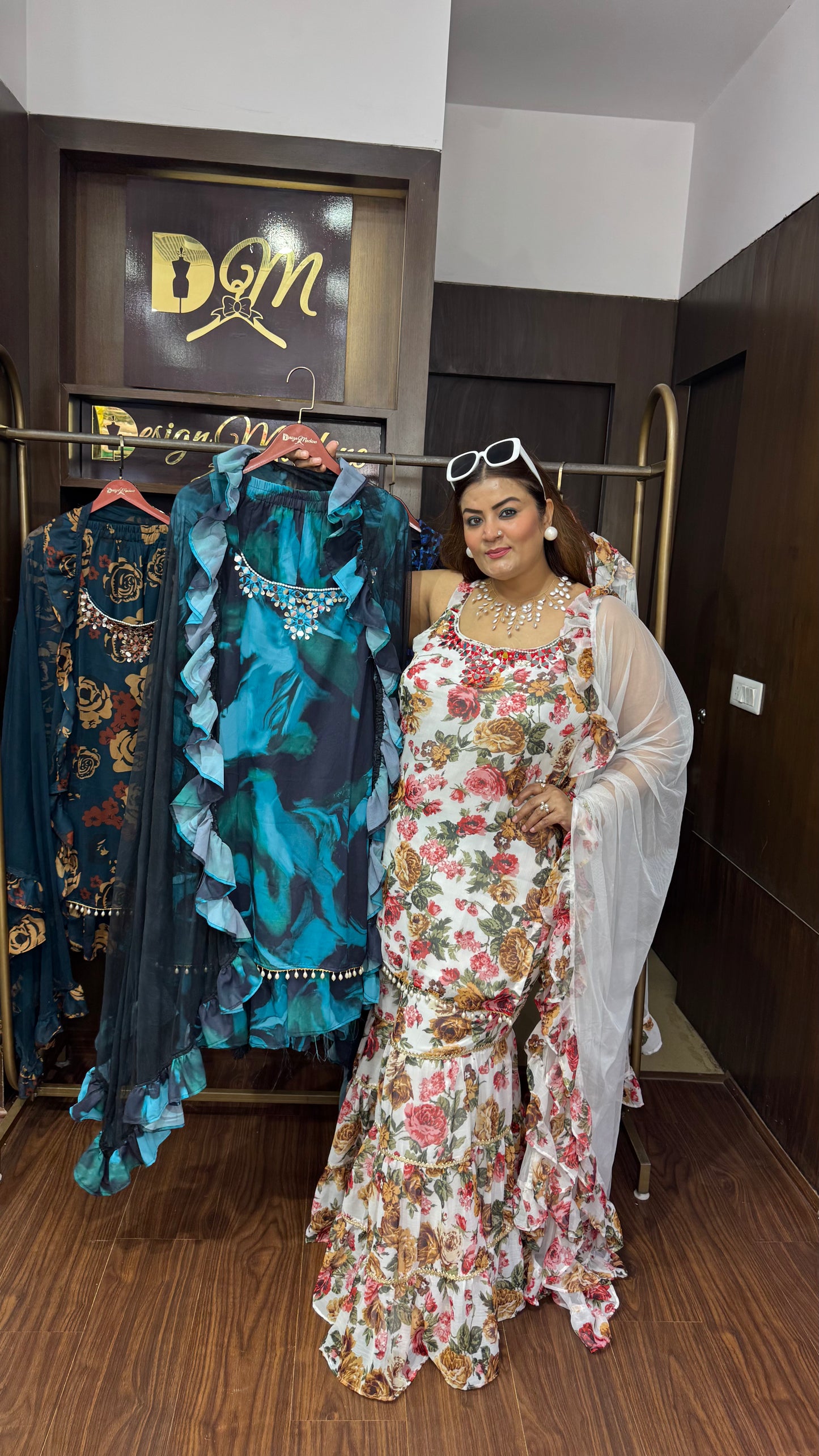 Pure Shifon (Sharara Suit)