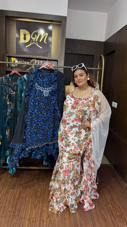 Pure Shifon (Sharara Suit)