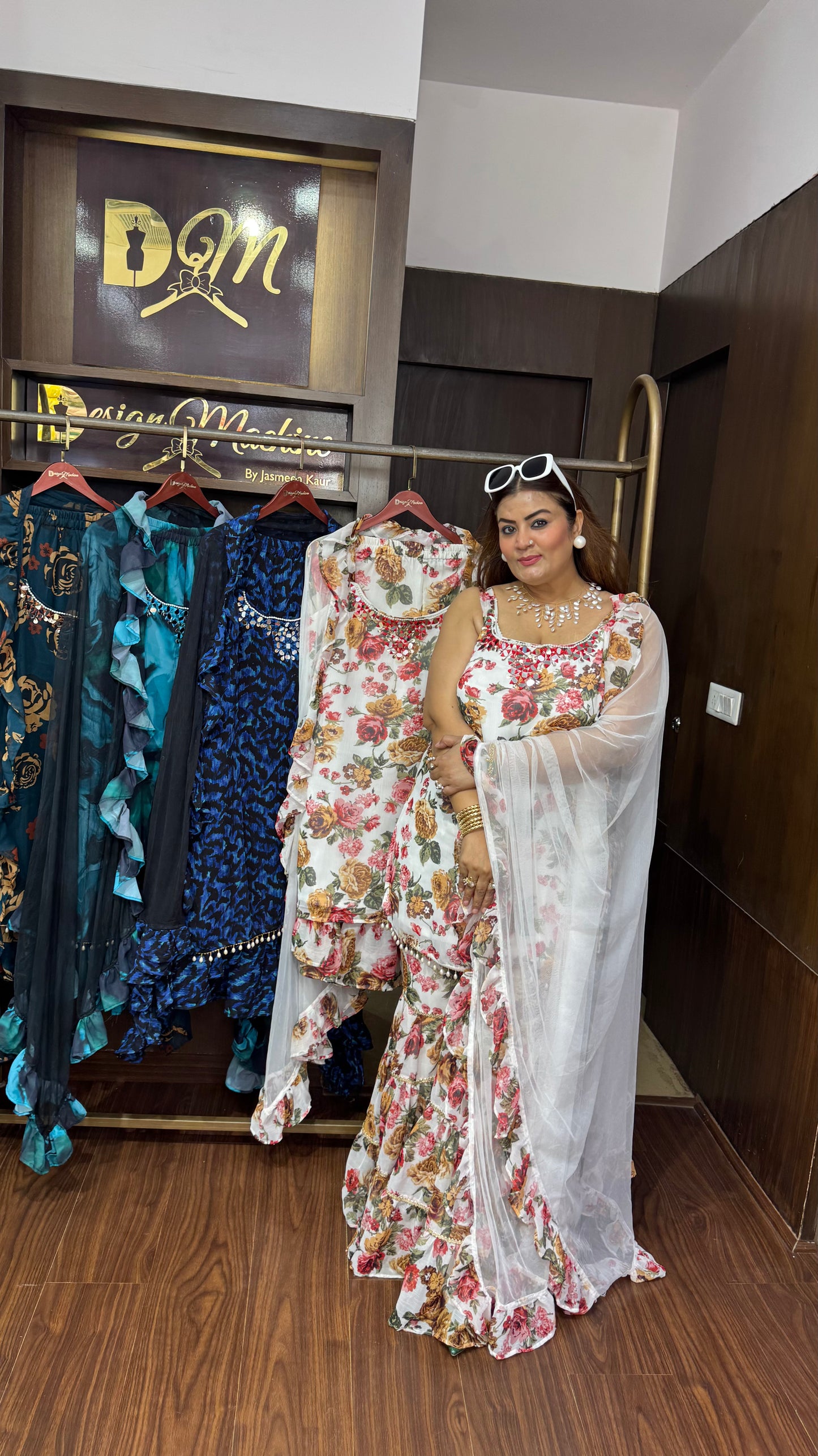 Pure Shifon (Sharara Suit)
