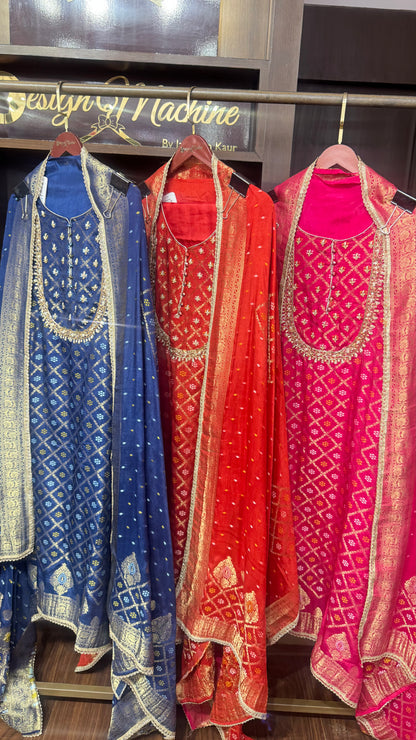 Banarika Pure Banarasi Unstitched Suit