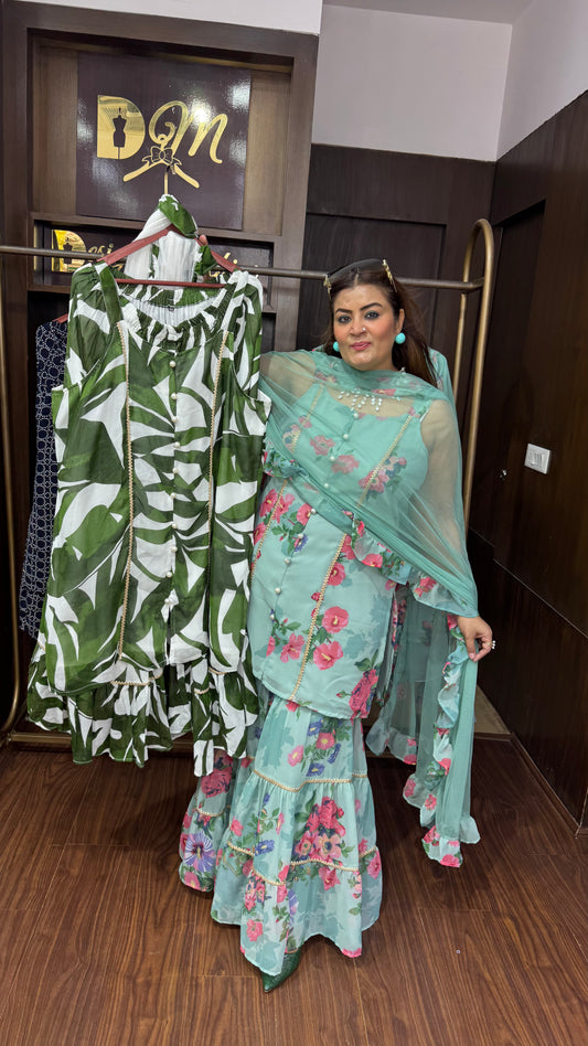 Georgette Sharara Suit