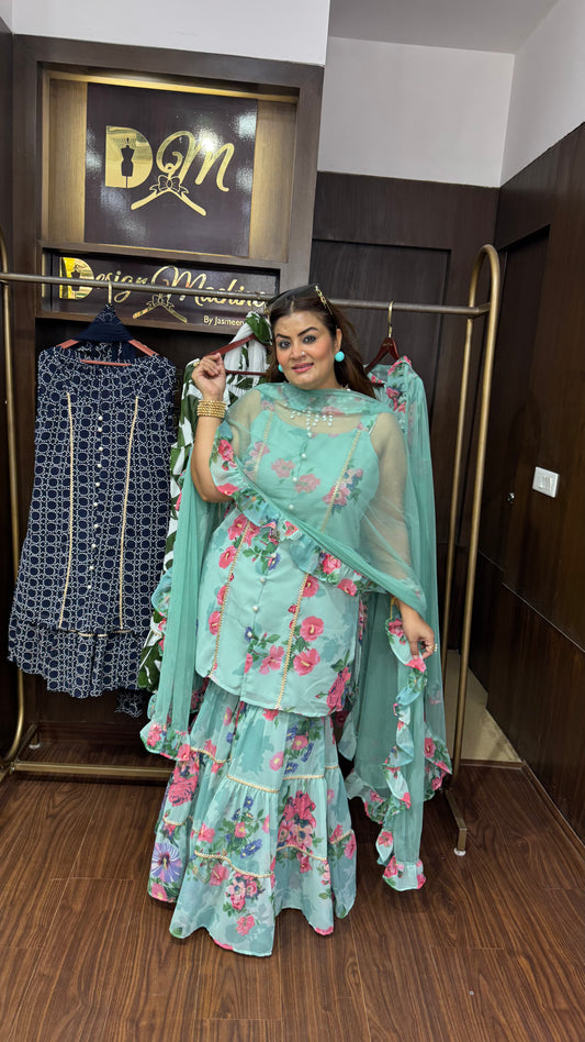 Georgette Sharara Suit
