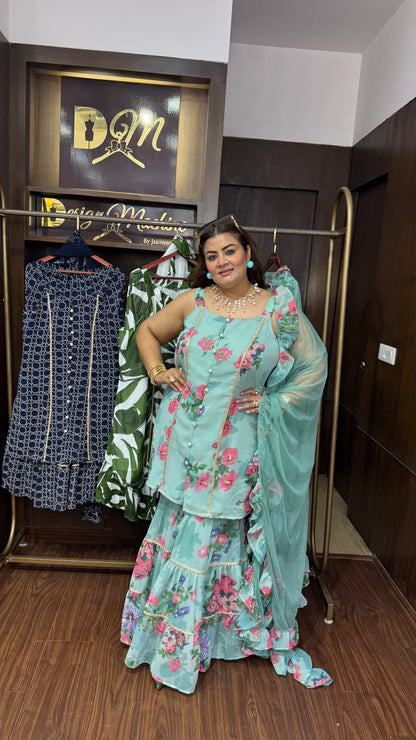 Georgette Sharara Suit