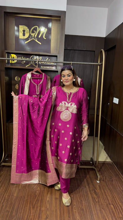 Banarsi Silk Fabric Suit
