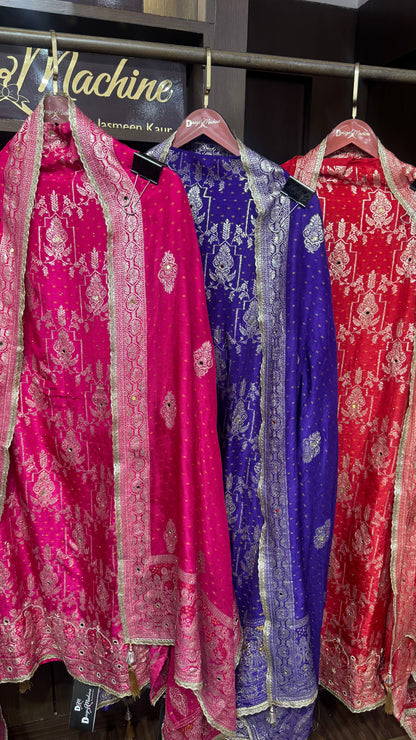 Vanya Pure Banarasi Unstitched Suit