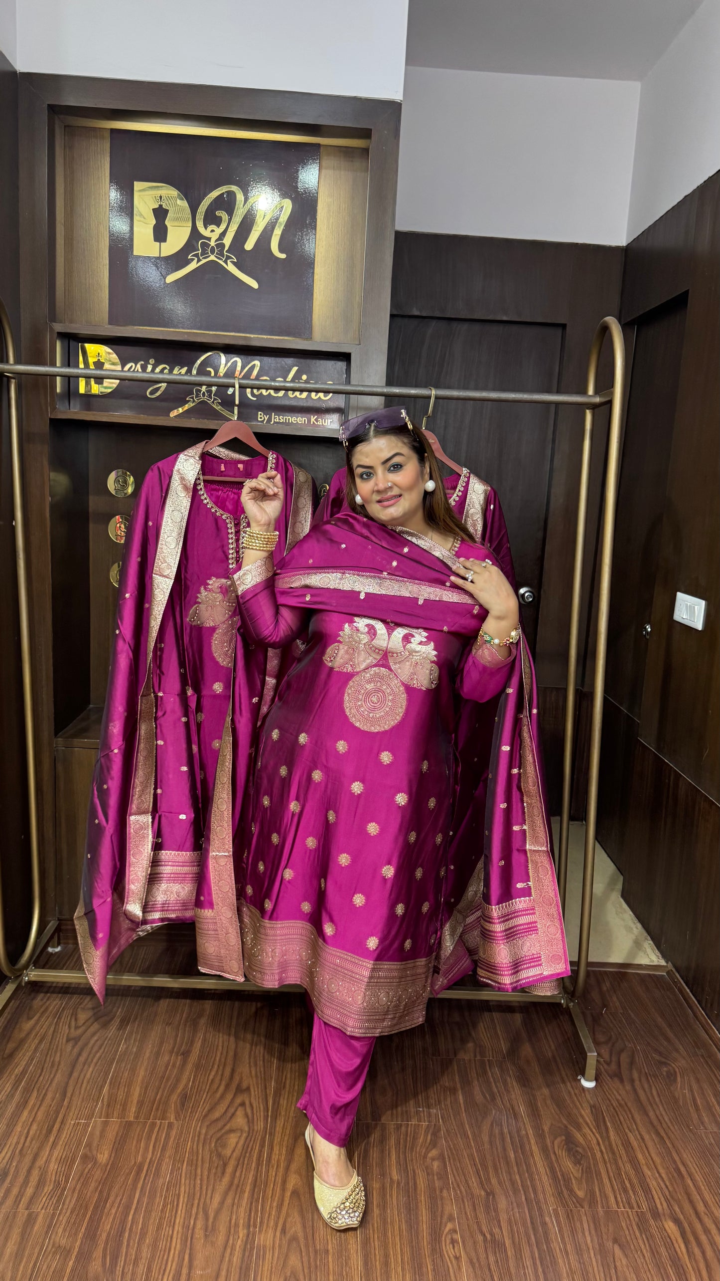 Banarsi Silk Fabric Suit