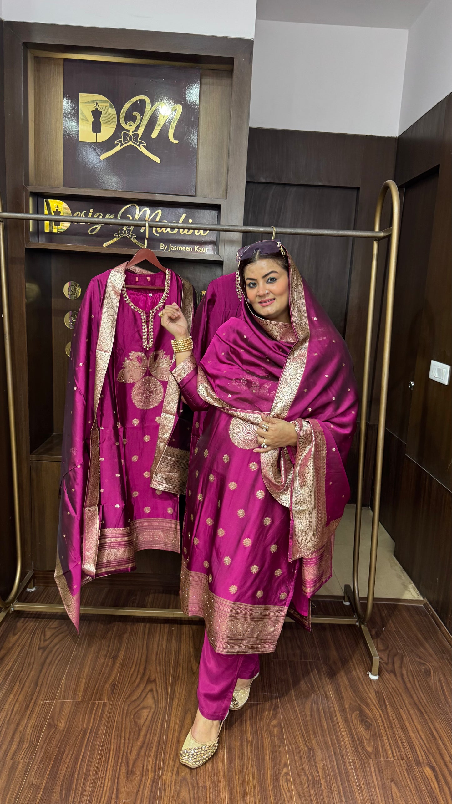 Banarsi Silk Fabric Suit