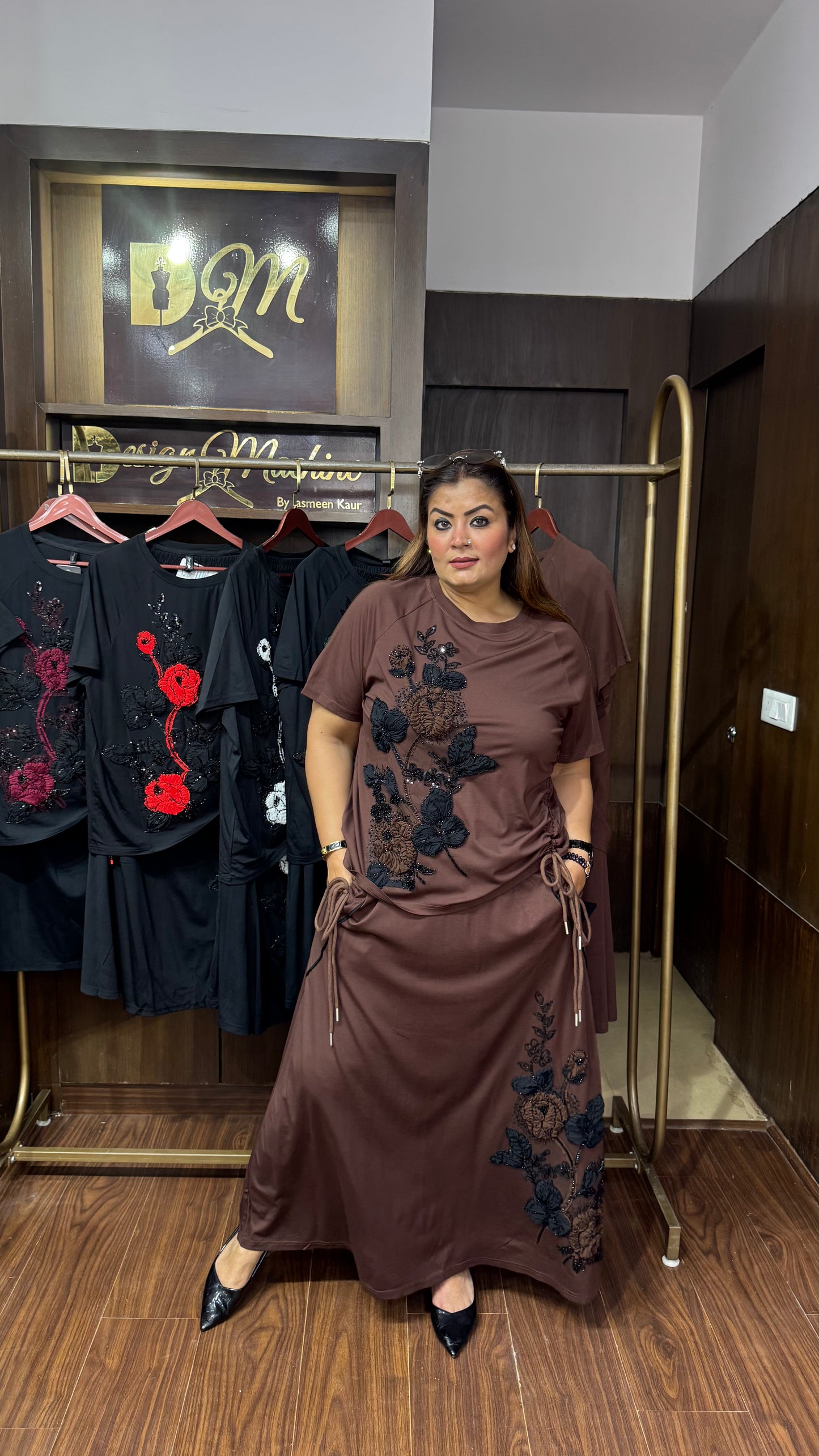 Elowen Imported Skirt Top Set