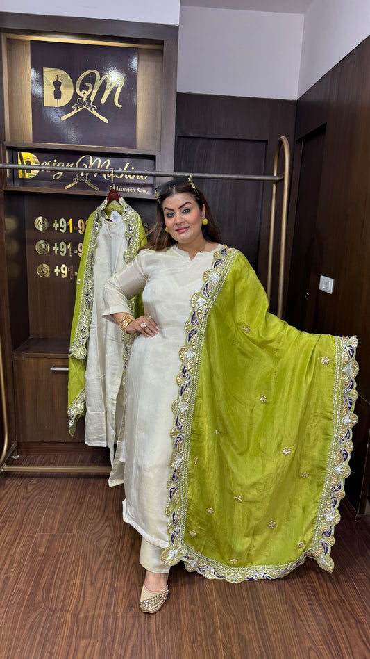 Glass Tissue (Farshi Salwar Suit)
