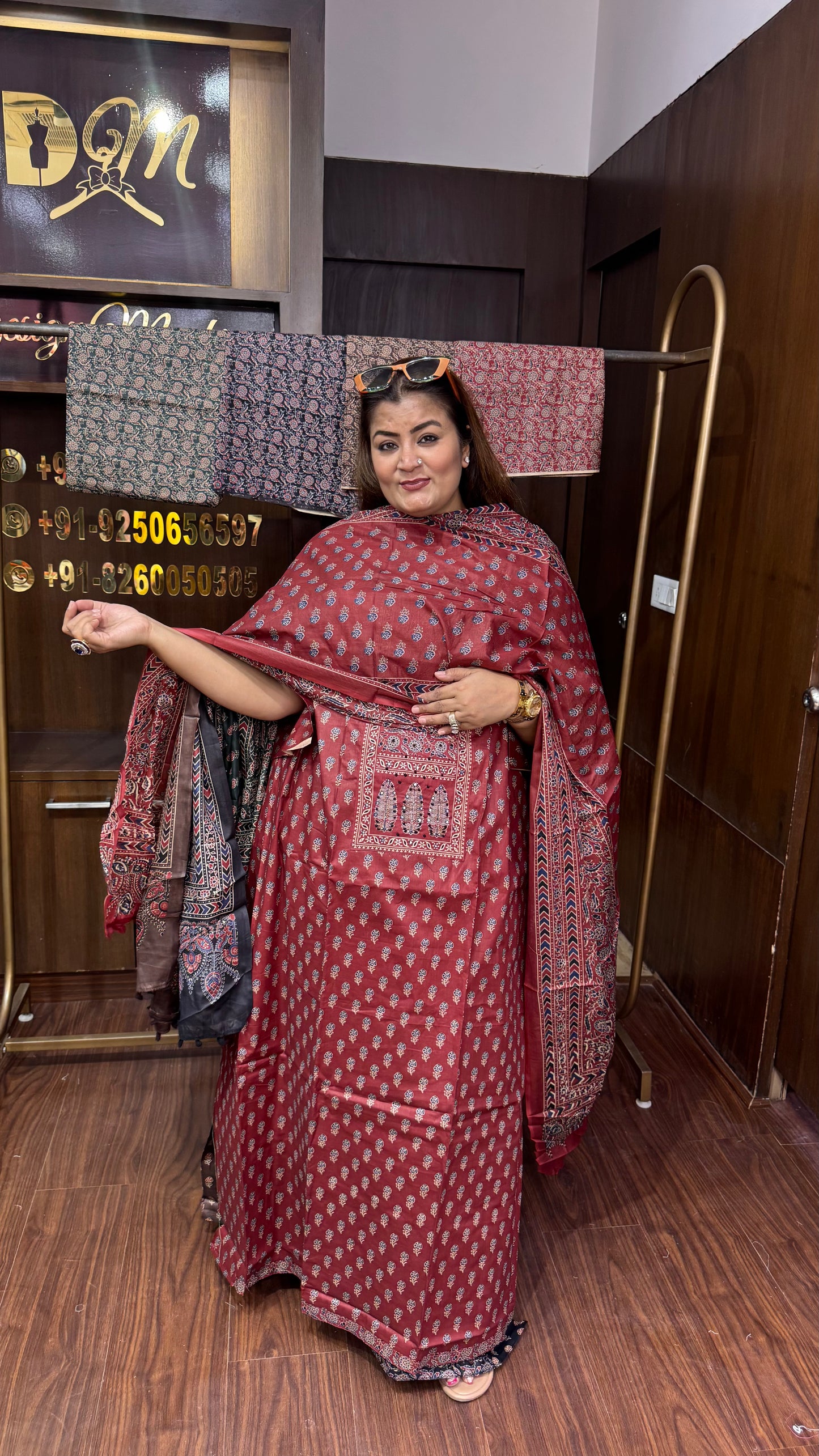 Azirra (Cotton Unstitch Suit)