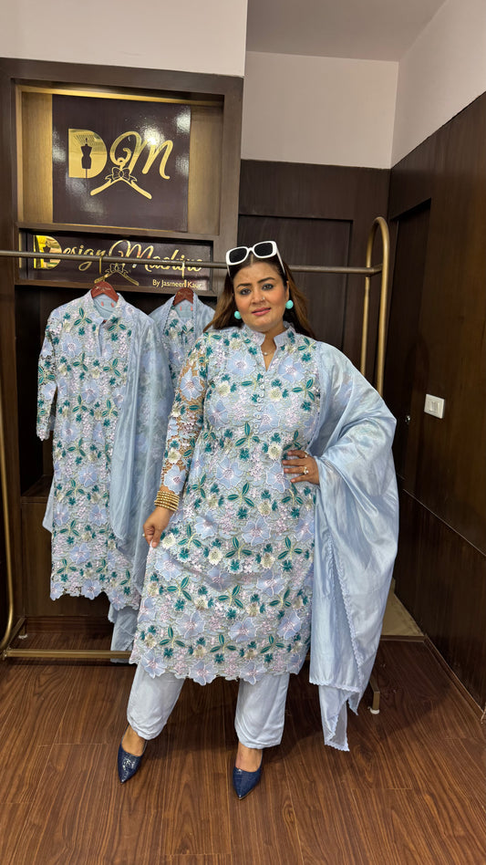 Simar (Glass Tissue Pakistani Suit)