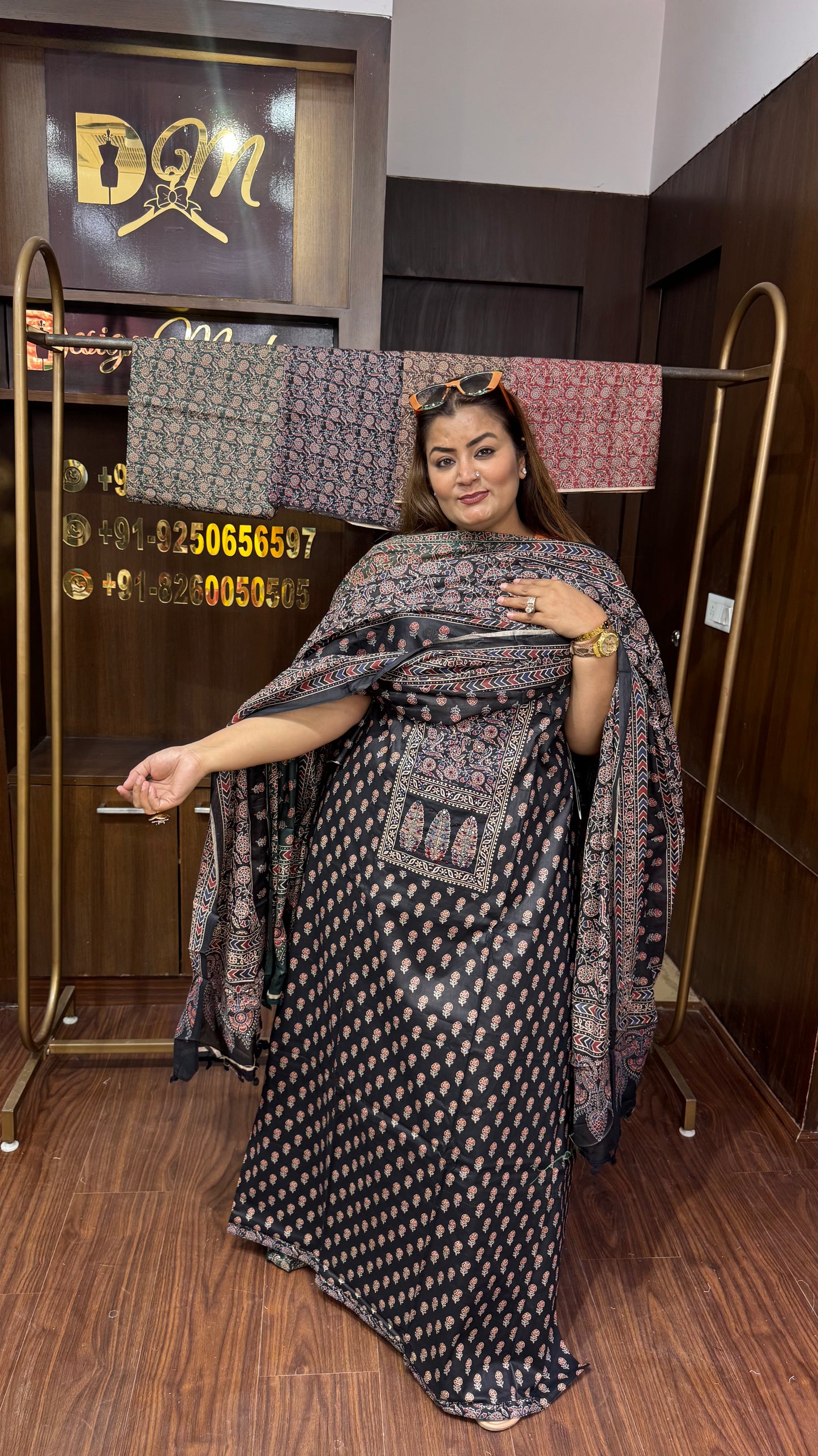 Azirra (Cotton Unstitch Suit)