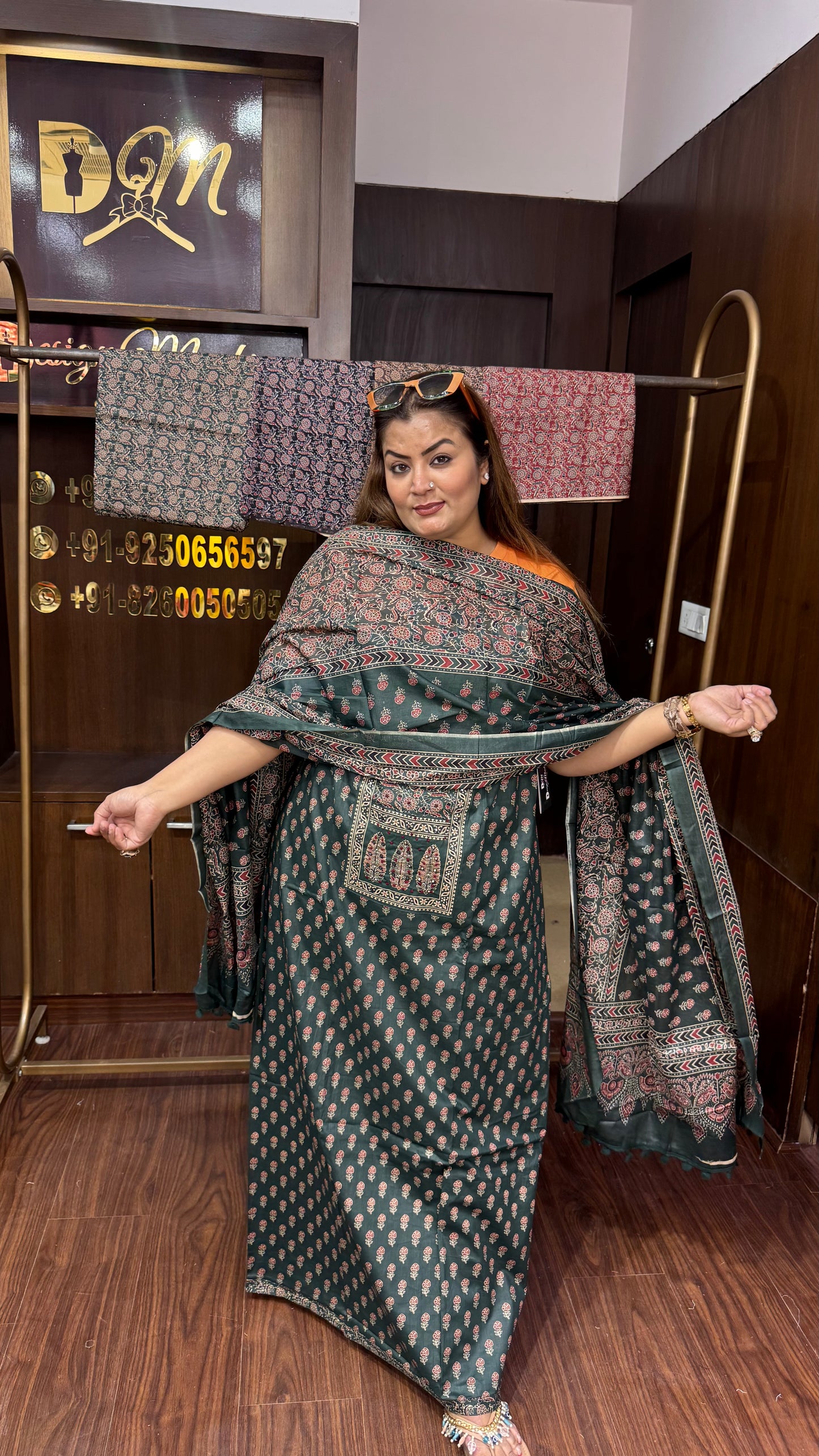 Azirra (Cotton Unstitch Suit)