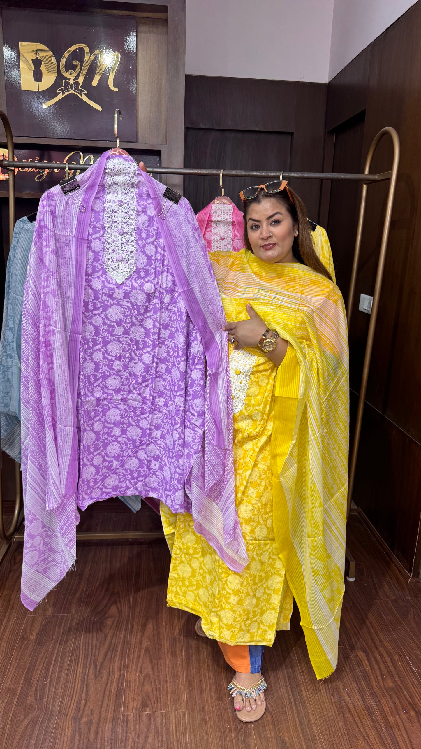 Veloura (Cotton Unstitch Suit)