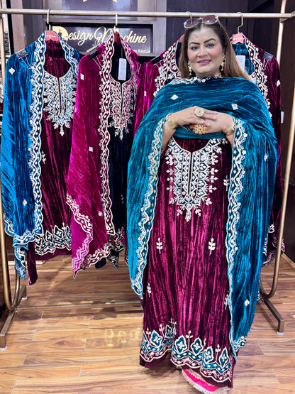 The Velvet Dynasty (Unstitched Suit)