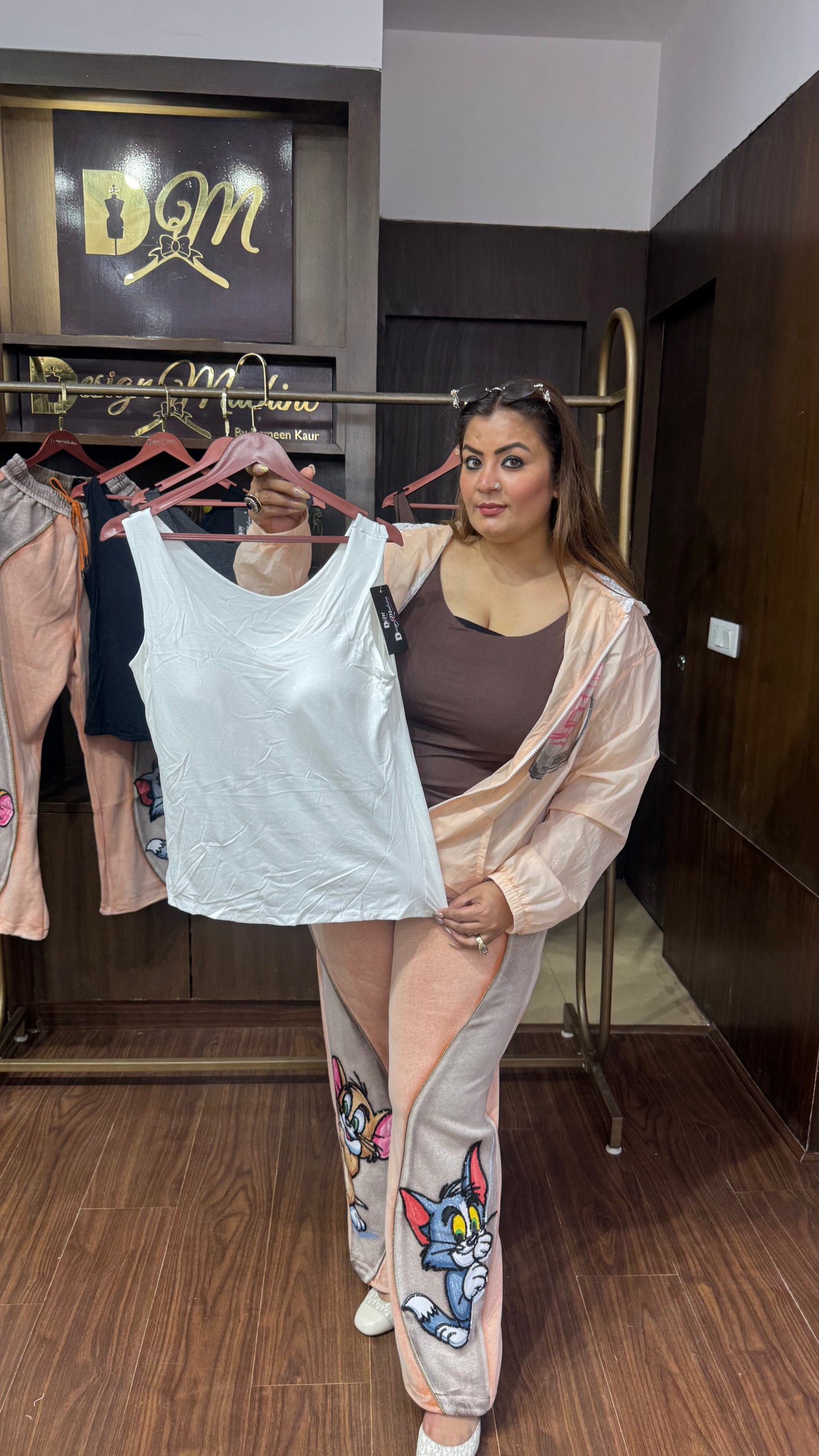 Lunexa Imported bustier, Pants, & Jacket
