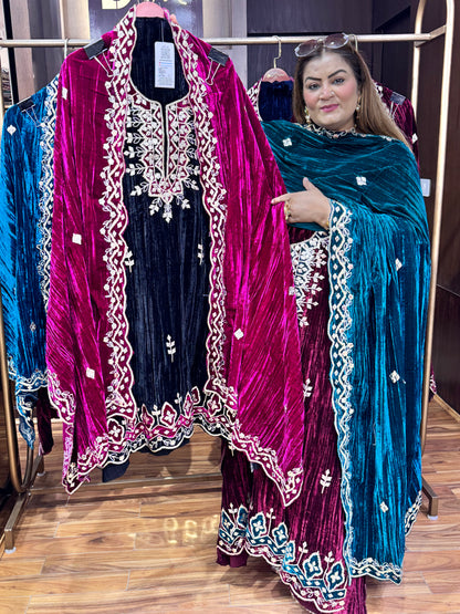 The Velvet Dynasty (Unstitched Suit)