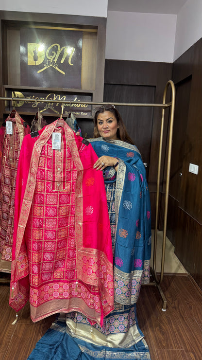 Aarika Cotton Silk Unstitched Suit