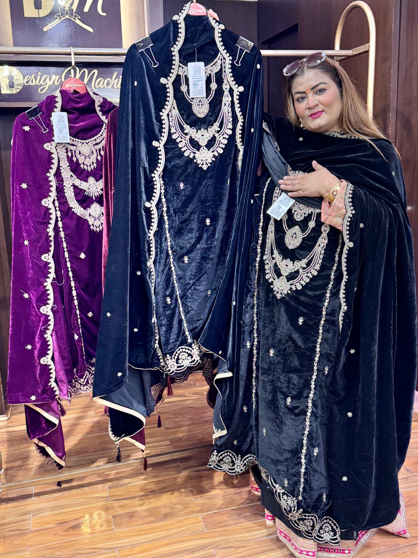 Velvet Baadshah (Unstitched Suits)