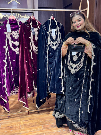 Velvet Baadshah (Unstitched Suits)